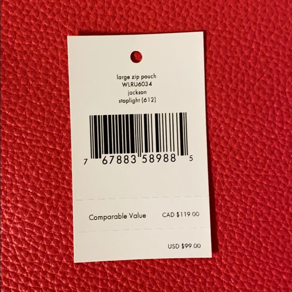 Kate Spade Large Zip Pouch - Picture 4 of 4
